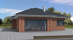Neubau eines Bungalows