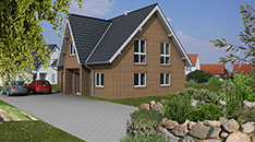 Neubau eines Friesenhauses
