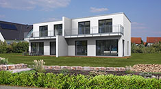 Neubau eines Doppelhauses
