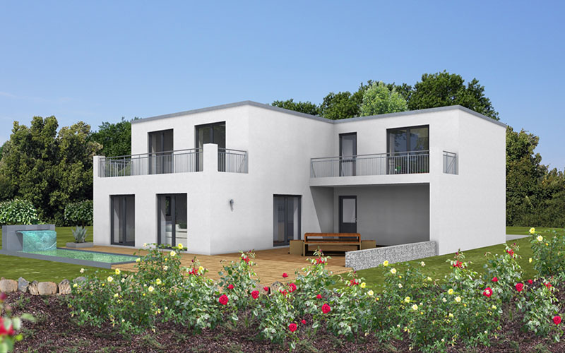 Individuell gestaltbare Architektur ganz nach Kundenwunsch 