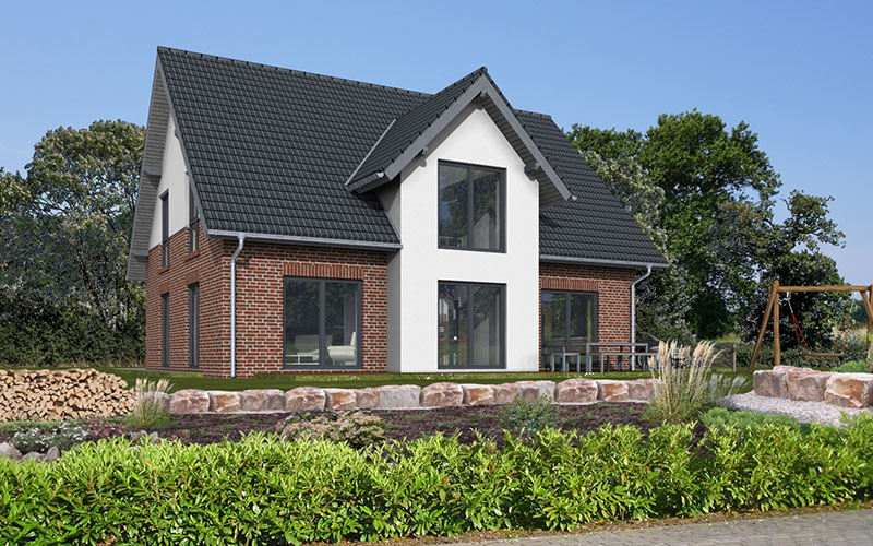 Unser Wohnhaus bietet eine hervorragende Basis für Ihr Eigenheim mit Familie